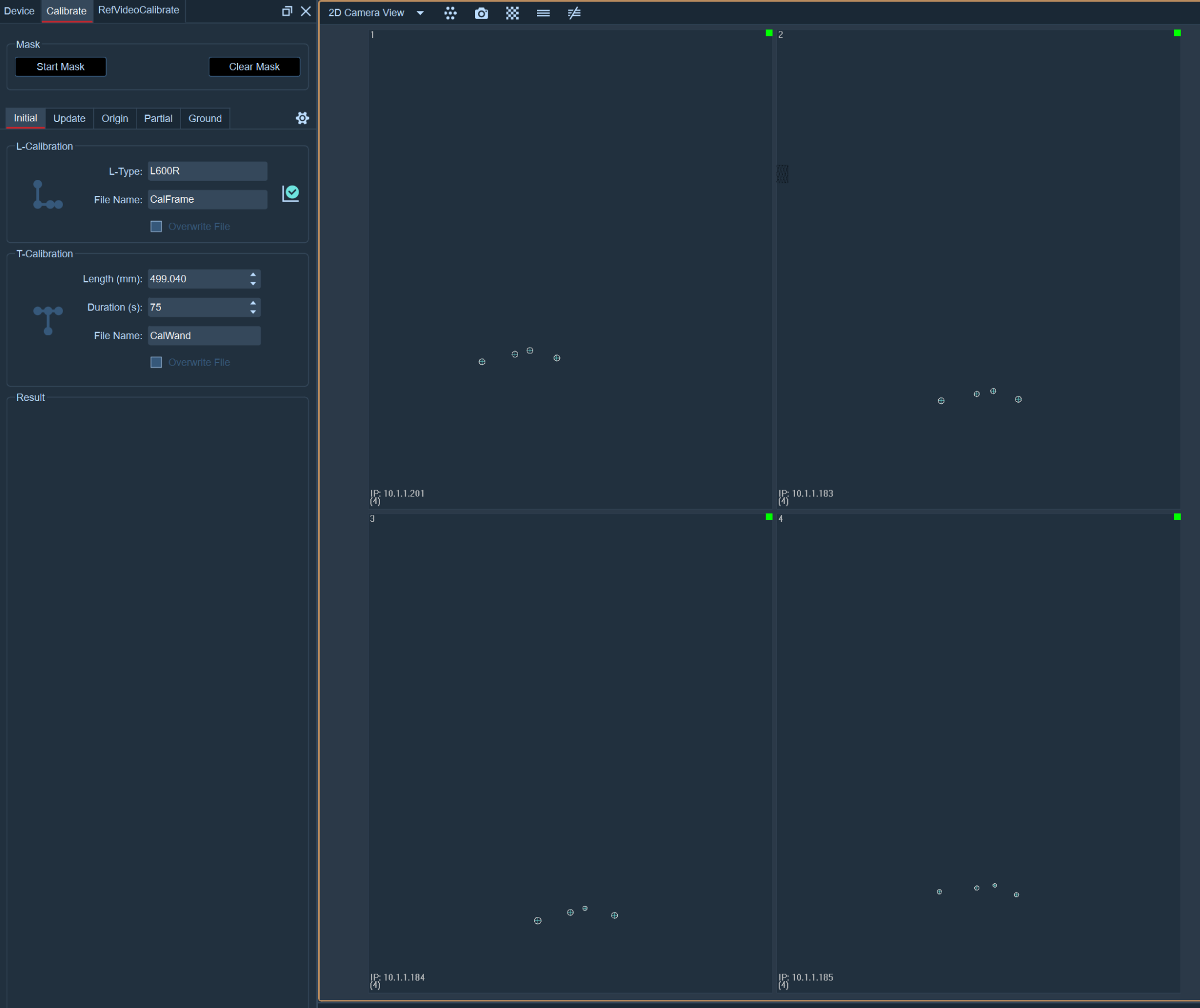 （Ⅳ）Basic calibration | NOKOV DOCS
