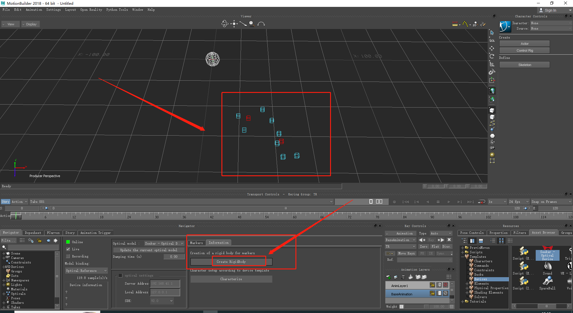 Create RigidBody