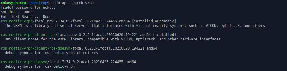 (Ⅰ) VRPN Protocol Method | NOKOV DOCS